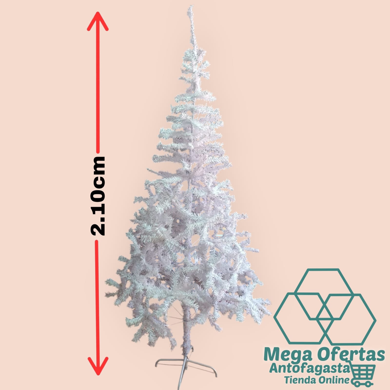 ARBOL DE NAVIDAD DE 2.10CM - Imagen 3