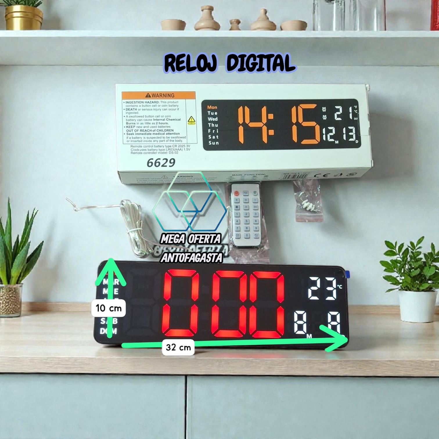 RELOJ DIGITAL - Imagen 3