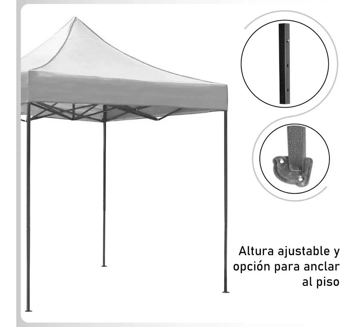 TOLDO 2X2 CON EXTRUCTURA - Imagen 3
