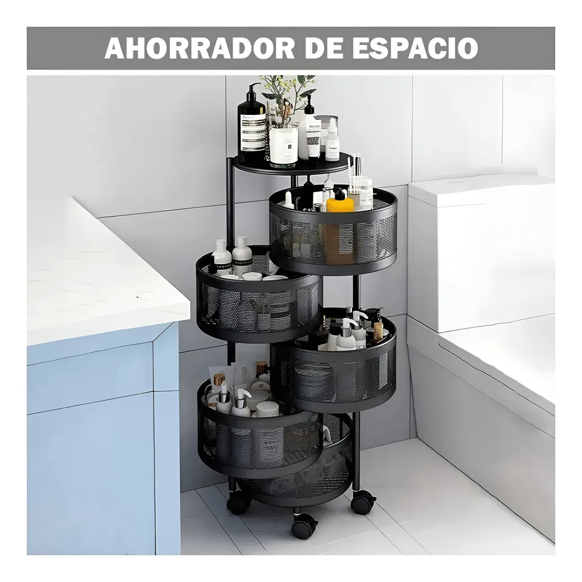 ORGANIZADOR CON RUEDAS 5 NIEVELES - Imagen 5