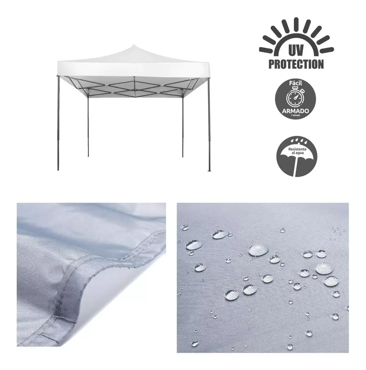 TOLDO 2X2 CON EXTRUCTURA - Imagen 4