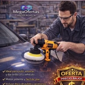 MAQUINA PULIDORA Y LIJADORA DE AUTO