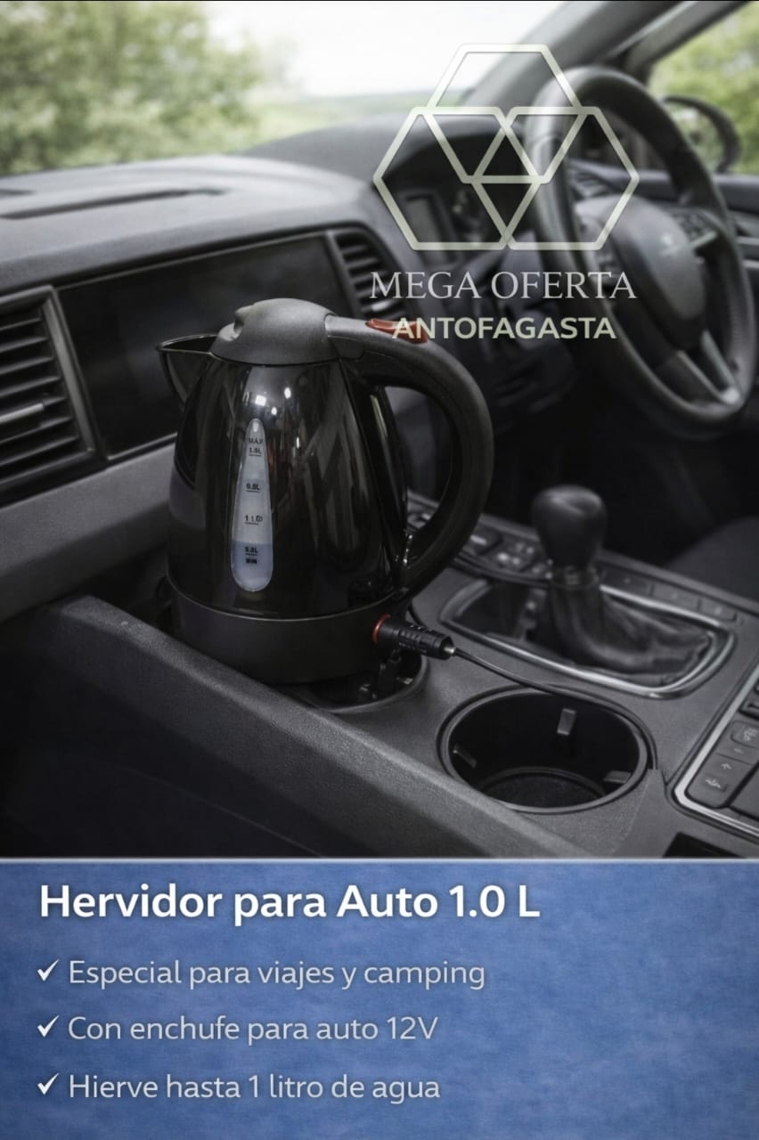 HERVIDOR PARA AUTO 1.0L