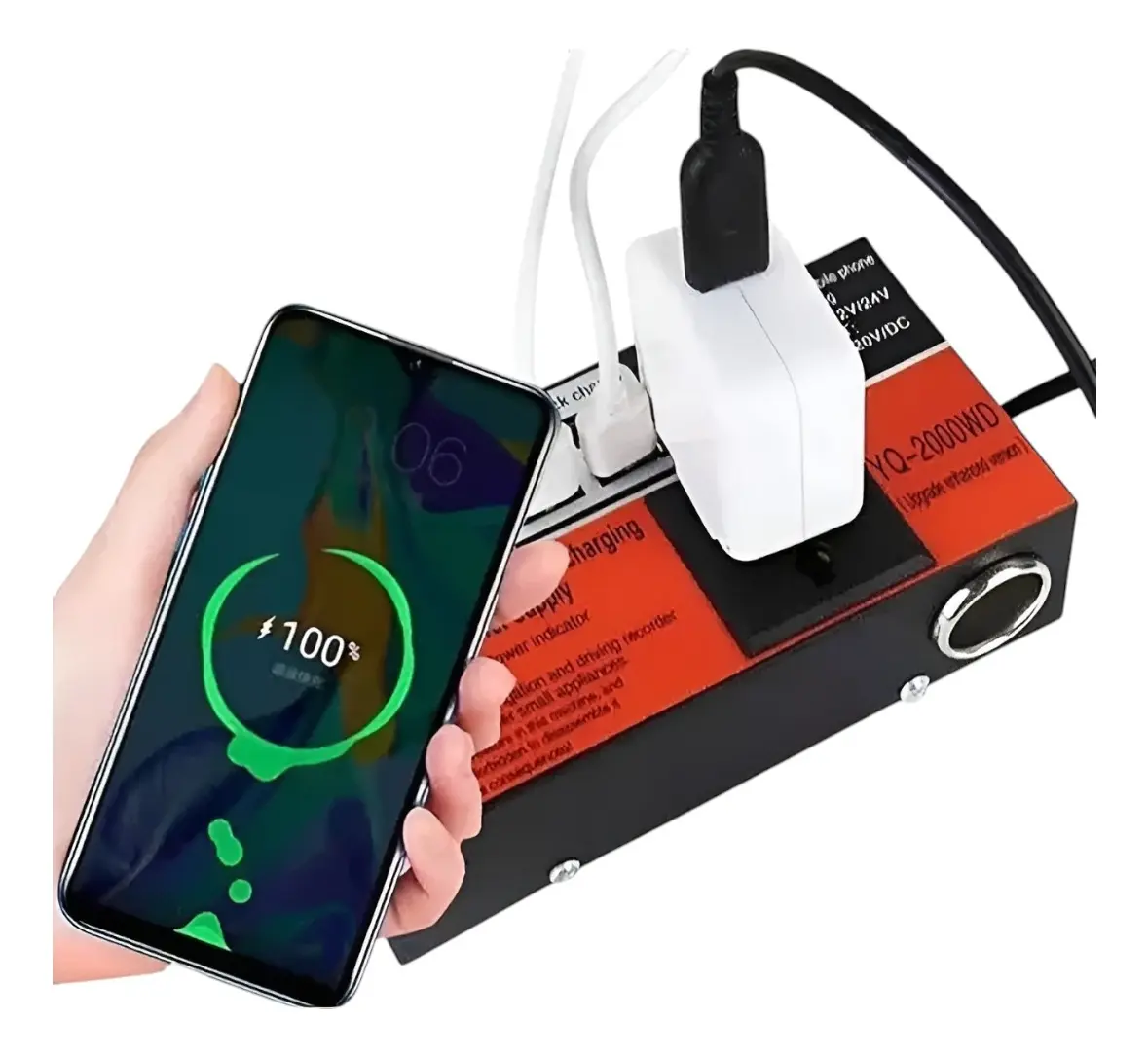 INVERSOR CARGADOR PARA AUTO - Imagen 3