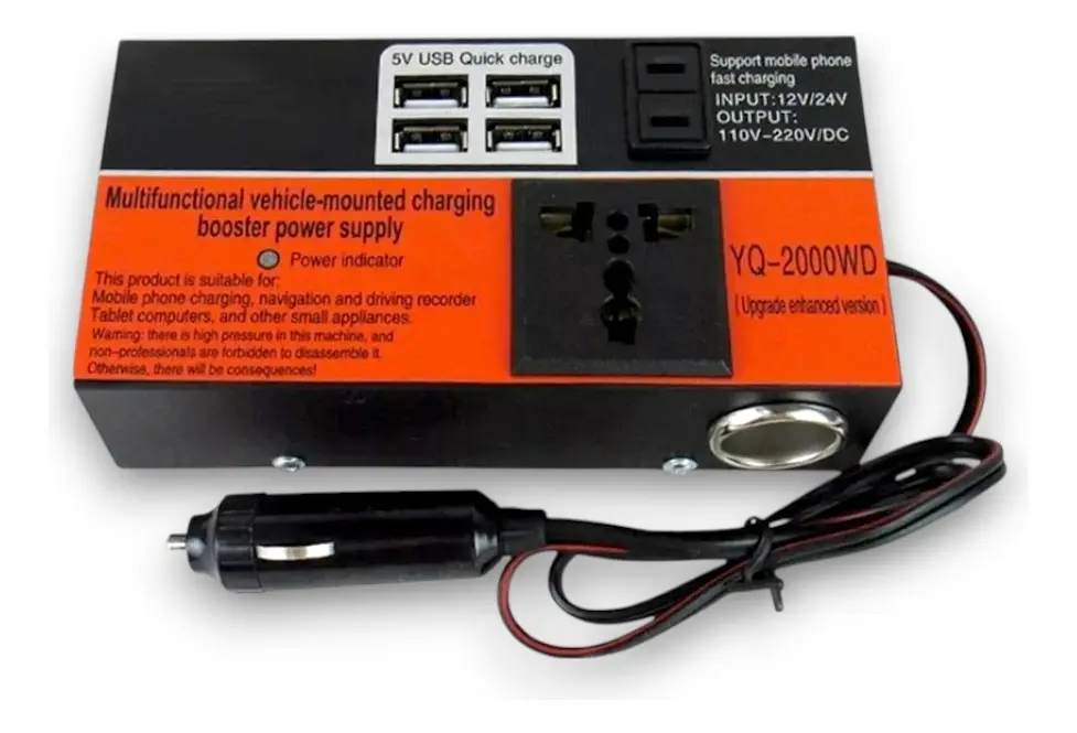 INVERSOR CARGADOR PARA AUTO - Imagen 2
