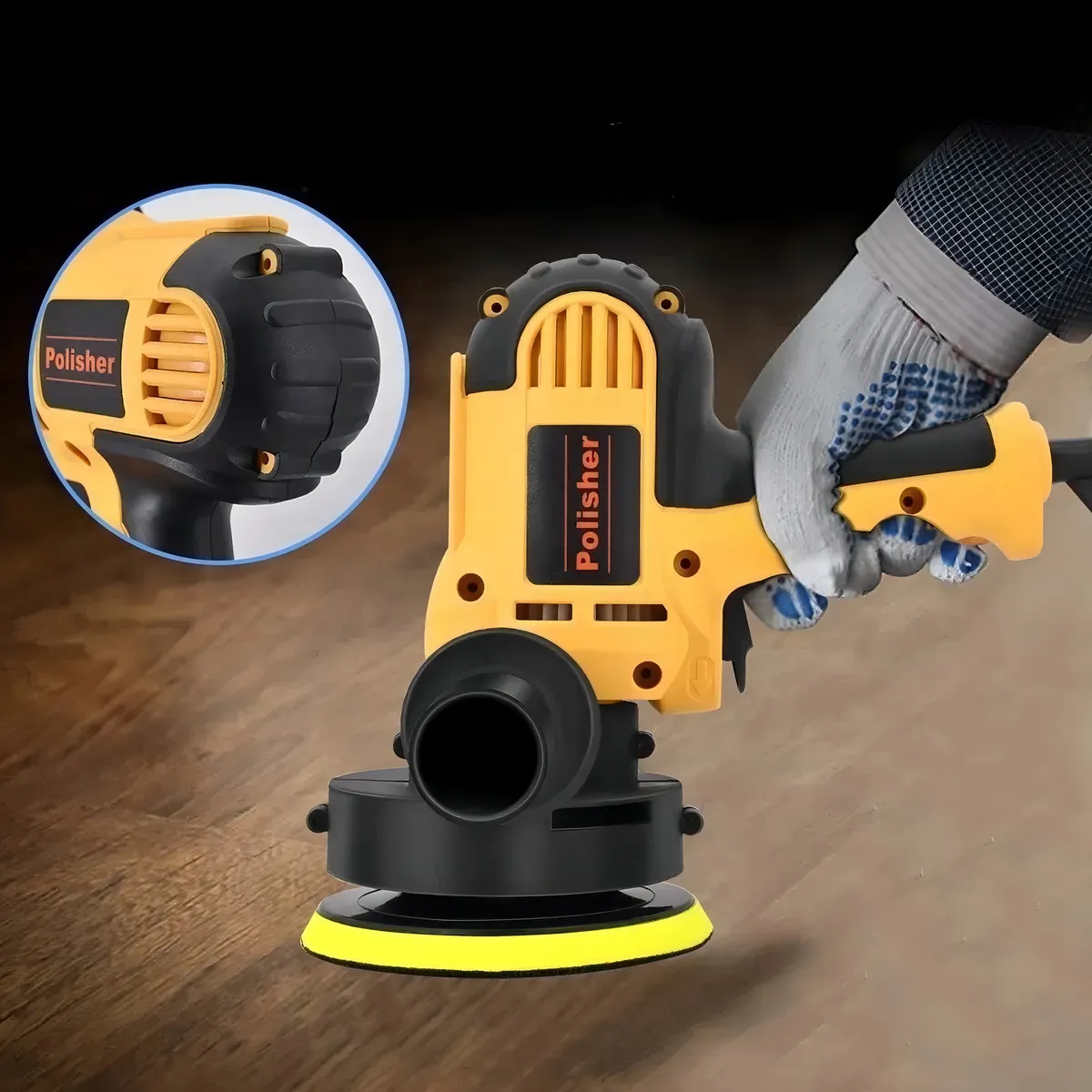 MAQUINA PULIDORA Y LIJADORA DE AUTO - Imagen 4