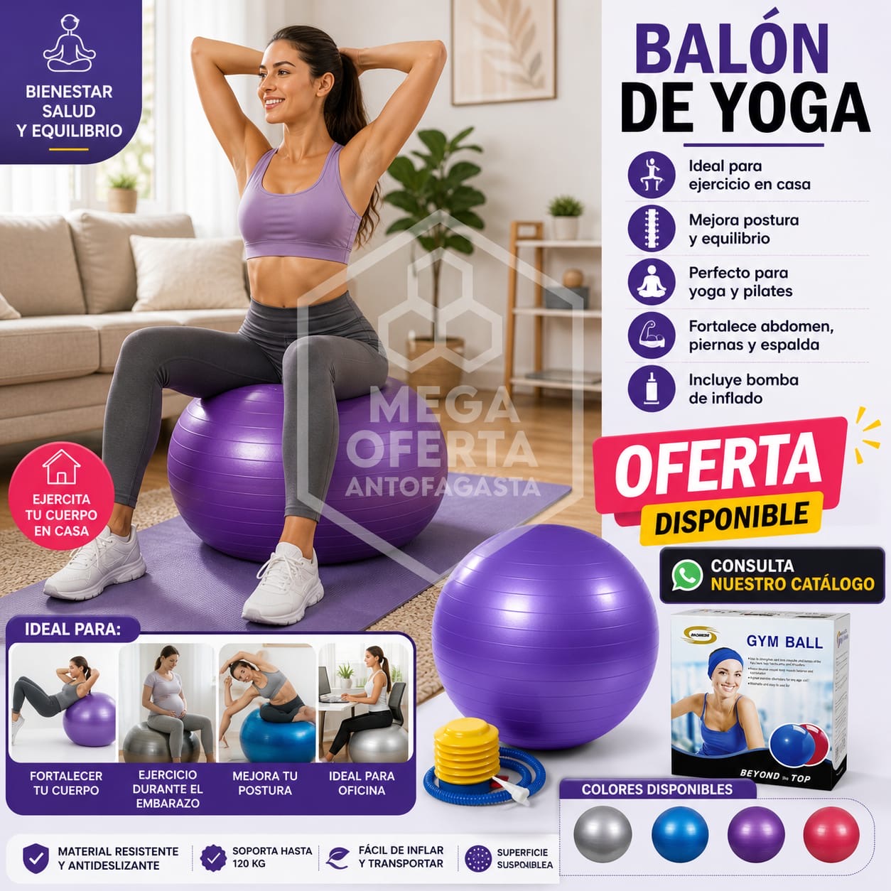 BALON DE YOGA