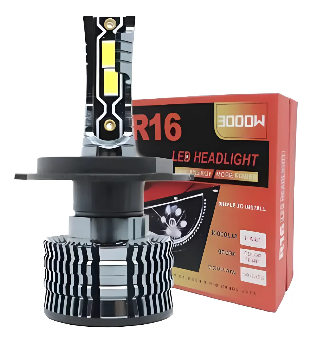 LUZ DE AUTO R16 H11 - Imagen 2