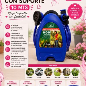 MANGUERA CON SOPORTE