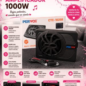 SUBWOOFER amplificador 1000w