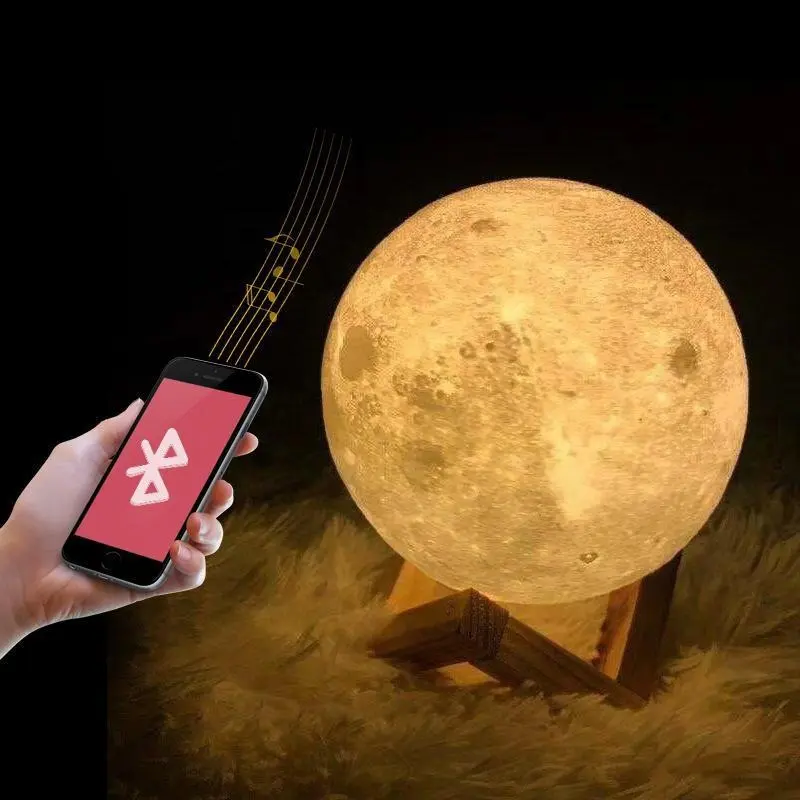LAMPARA PARLANTE LUNA - Imagen 2