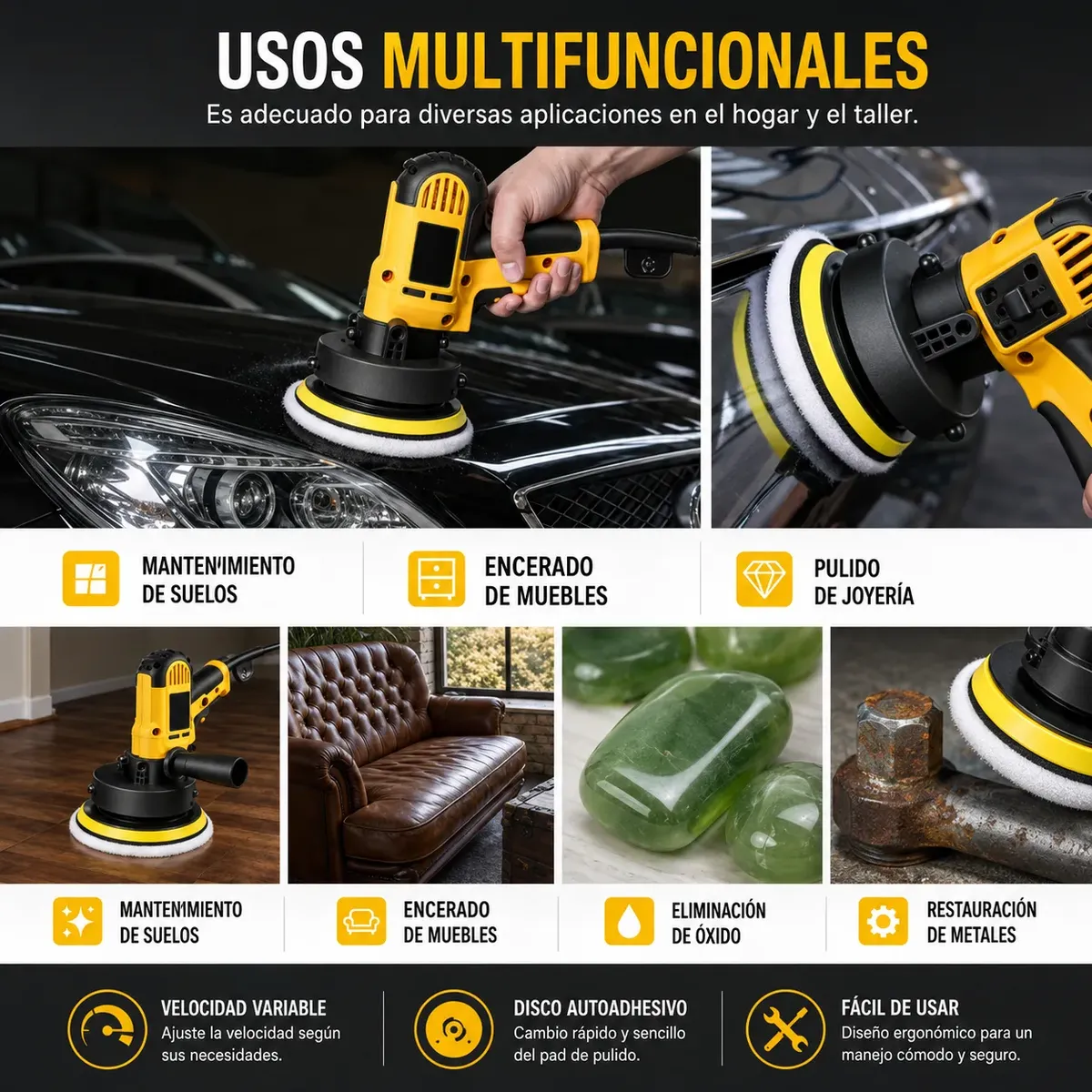 PULIDORA INALÁMBRICA TASBEL - Imagen 5