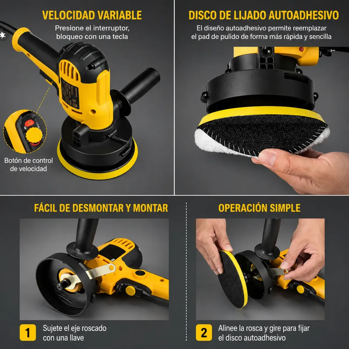 PULIDORA INALÁMBRICA TASBEL - Imagen 6