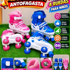 PATINES 4 RUEDAS PARA NIÑOS