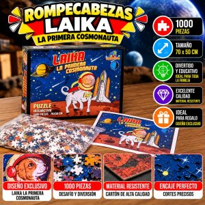 ROMPECABEZAS LAIKA 1000 PIEZAS